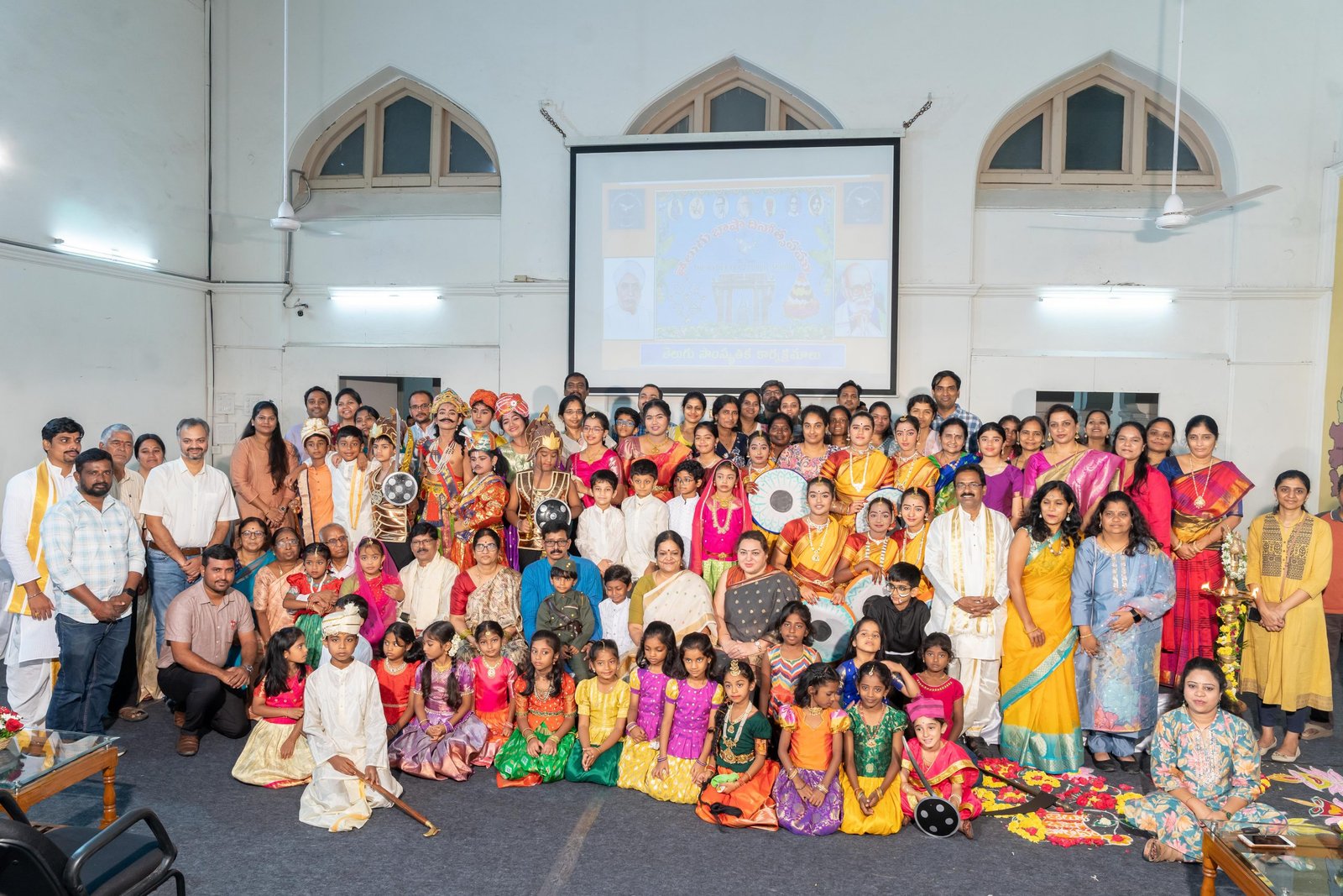 Telugu Bhasha Dinotsavam and Annual Cultural Fest at Netaji Public School Uppal